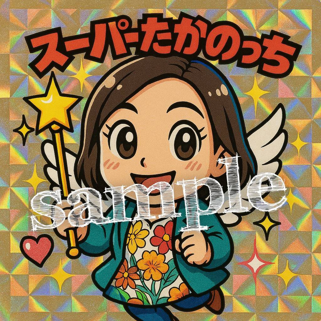 アクリルキーホルダーの作例